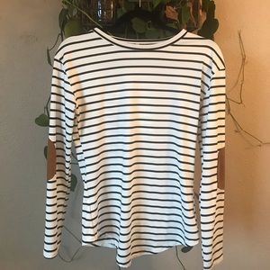 ▪️▫️Black and White Striped Long Sleeve Top ▪️▫️